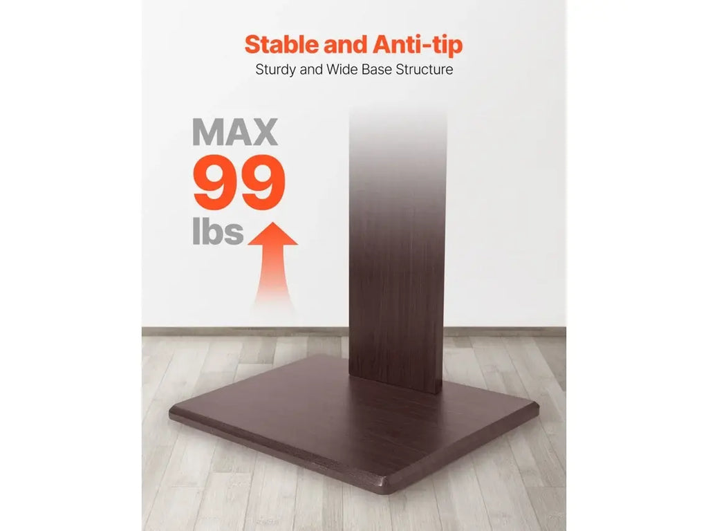 Suporte De Tv De Mesa Vevor Para Televisores De 812,8 1778 Mm Até 45 Kg WoW TV