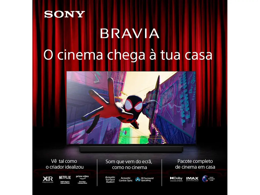 TV SONY BRAVIA 9 85XR90 (Mini LED QLED - 85'' - 216 cm - 4K Ultra HD - Smart TV) WoW TV