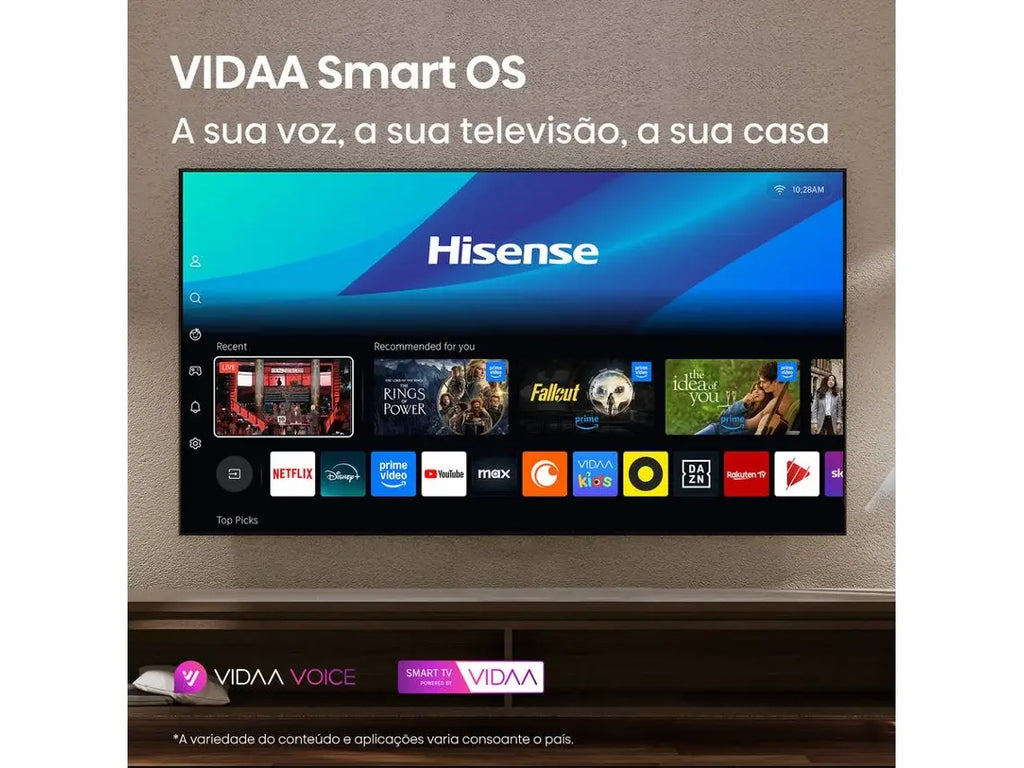 TV HISENSE Mini Led RGB 100UXQ (ULED -100'' - 254 cm - 4K Ultra HD - Smart TV) WoW TV