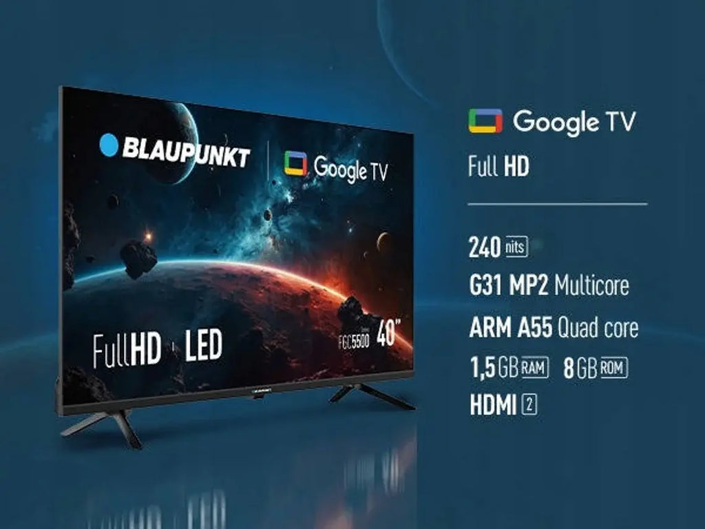 TV BLAUPUNKT 40FGC5501S (LED - 40'' - 102 cm - Full HD - Smart TV) WoW TV