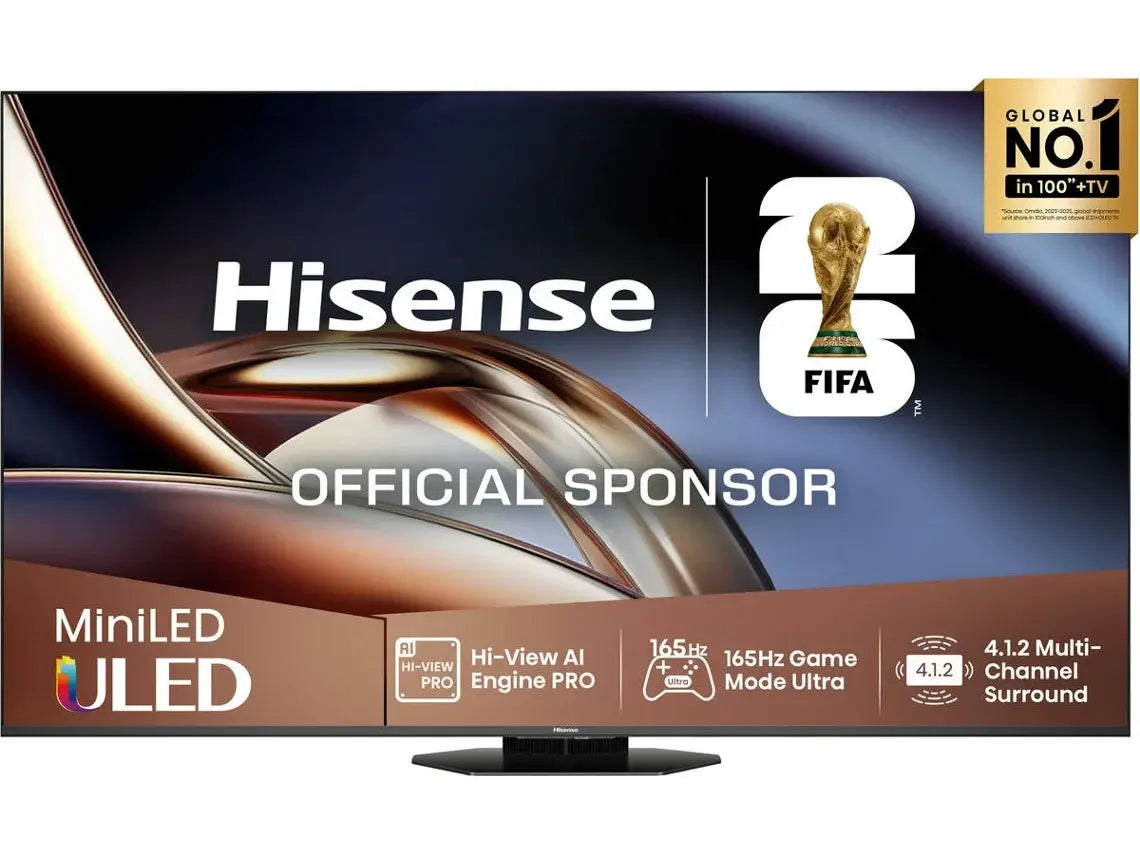 TV HISENSE 55U8Q (Mini LED 165Hz - 55'' - 140 cm - 4K Ultra HD - Smart TV) WoW TV
