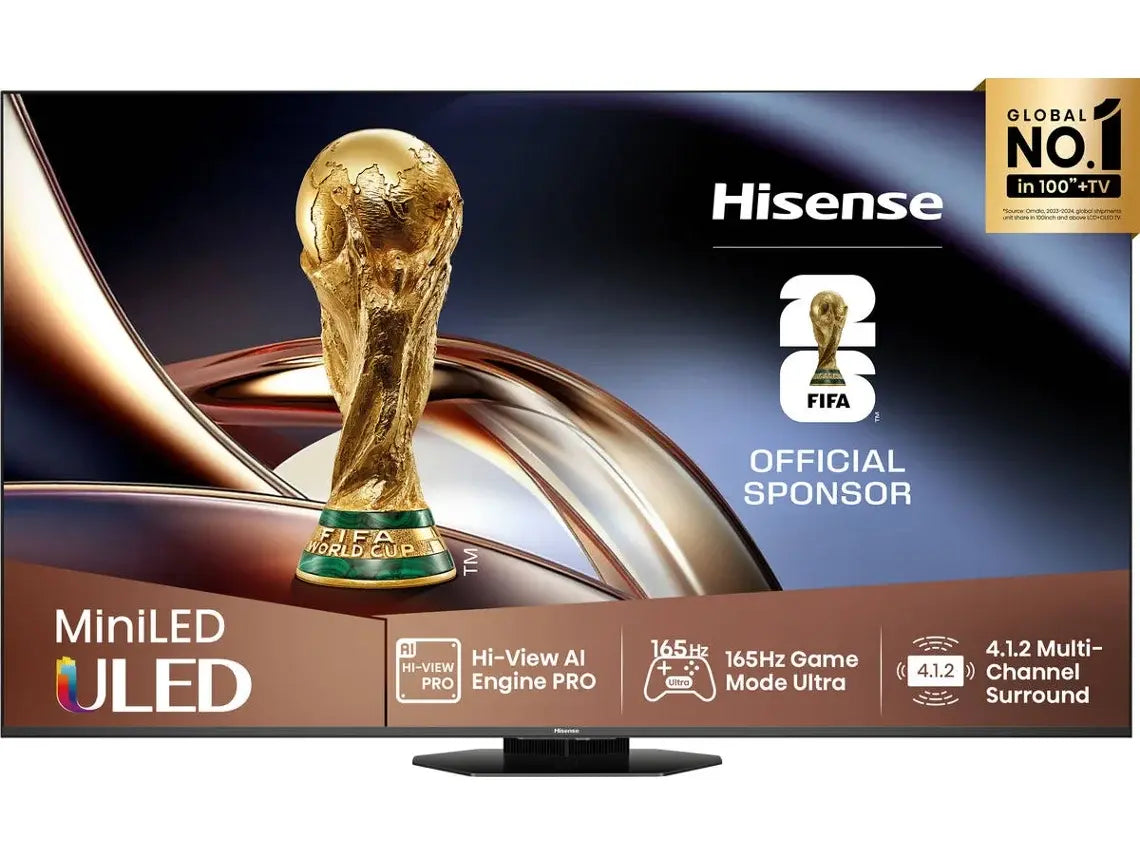 TV HISENSE 55U8Q (Mini LED 165Hz - 55'' - 140 cm - 4K Ultra HD - Smart TV) WoW TV