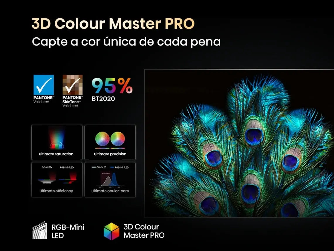 TV HISENSE 116UXQ (RGB-Mini LED - 116'' - 293 cm - Ultra HD - Smart TV AI) WoW TV