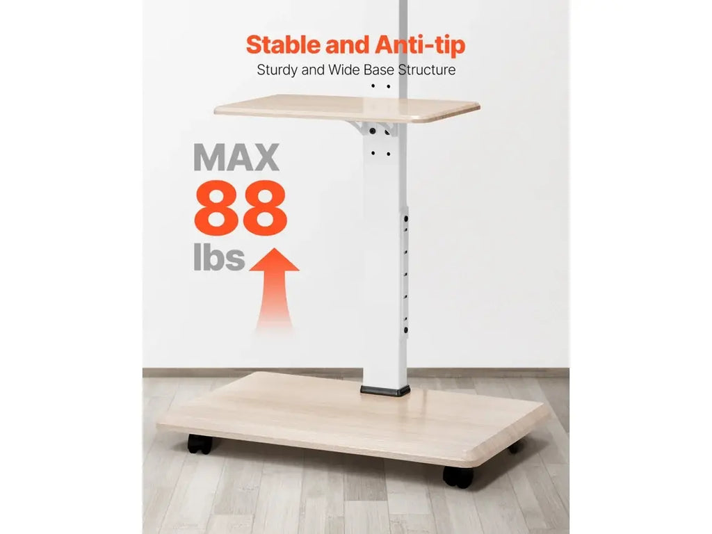 Suporte De Tv Com Rodas Vevor Para Televisores De 812,8 1778 Mm, Altura Ajustável WoW TV
