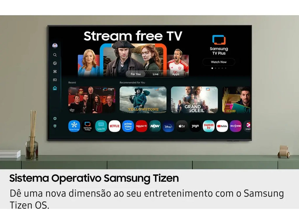 TV SAMSUNG TQ55Q7F5AUXXC (QLED - 55'' - 140 cm - 4K - Smart TV AI) WoW TV