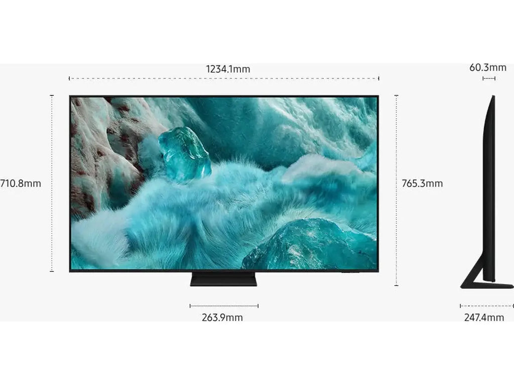 TV SAMSUNG TQ55Q7F5AUXXC (QLED - 55'' - 140 cm - 4K - Smart TV AI) WoW TV